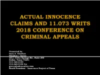 Designating and Determining Issues on Applications for Writs of Habeas Corpus