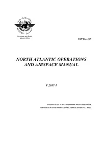 North Atlantic Operations and Airspace Manual