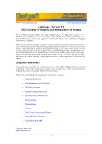 PDF Version of the Csximage Instructions