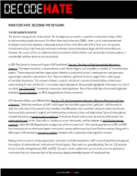Monetized Hate: Decoding the Network