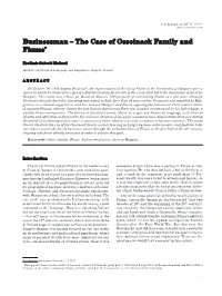The Case of Ossoinack Family and Fiume*