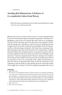 A Defence of Co-Constitutive Value-Form Theory