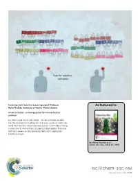 Amide Activation: an Emerging Tool for Chemoselective Synthesis