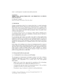 Part I: Earthquake Hazard and Strong Motion Chapter 3 Observation, Characterization and Prediction of Strong Ground Motion X. G