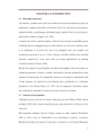 Chapter 1.0: Introduction