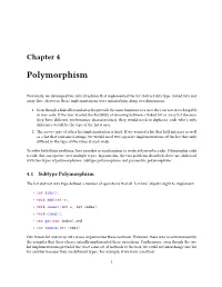 Polymorphism