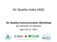 Air Quality Index (AQI) (Pdf)