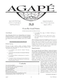 Contents from the Grand Master