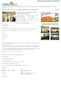 Office Space for Rent in Netaji Subhash Place, New Delhi (P60300386)