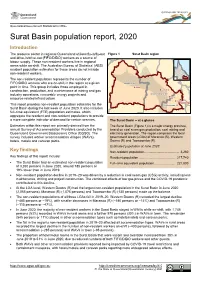 Surat Basin Population Report, 2020