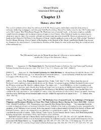 Chapter 13: History After 1849