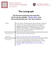 The Lumigraph