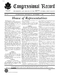 CREC-2001-09-05.Pdf