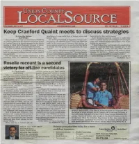 Keep Cranford Quaint Meets to Discuss Strategies