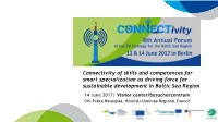 Connectivity of Skills and Competences for Smart