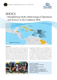 Strengthening Hydro-Meteorological Operations and Services in the Caribbean SIDS