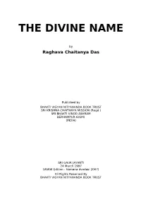 The Divine Name