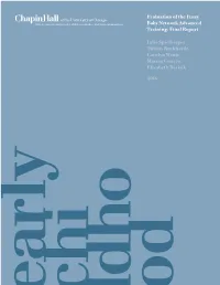 Evaluation of the Fussy Baby Network Advanced Training: Final Report