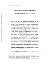 Methodology of Soft Operational Research