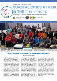 Muntinlupa's Journey Towards Resilience