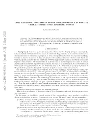 Arxiv:2109.00850V1 [Math.AG] 2 Sep 2021 § Ncaatrsi Eo(E 1].Antrlqeto Shwt Gener to How Is Question Natural a and Bundles [17])