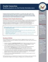 Building Systems to End Family Homelessness