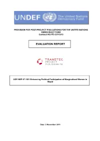 Evaluation Report