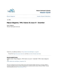 Klipsun Magazine, 1999, Volume 30, Issue 01 - December