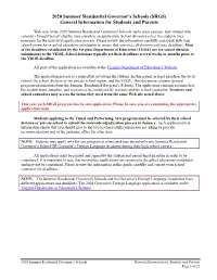 GSMHS Application Guide