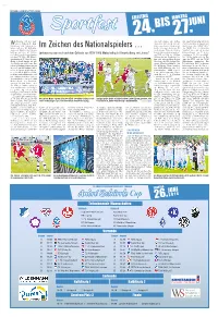 Im Zeichen Des Nationalspielers … Barcelona, Dem FC Chelsea Und Juniorinnen