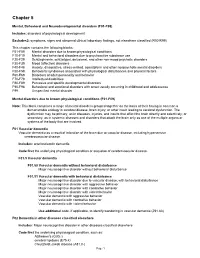 Chapter 05- Mental, Behavioral and Neurodevelopmental Disorders