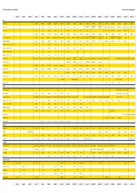 Venue Schedule V2
