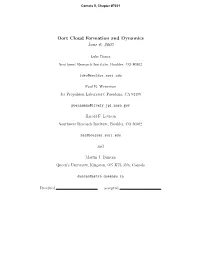 Oort Cloud Formation and Dynamics June 6, 2003