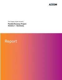 Parallel Runway Project Summary