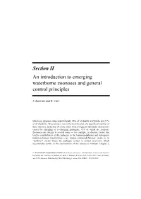 Section II an Introduction to Emerging Waterborne Zoonoses and General Control Principles