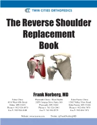 The Reverse Shoulder Replacement Book