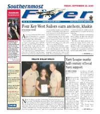 Four Key West Sailors Earn Anchors, Khakis