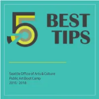 Public Art Boot Camp