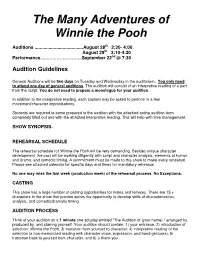 The Many Adventures of Winnie the Pooh