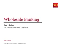 Wholesale Banking Presentation (PDF)