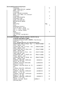 02-04-00024 Equipment Deep Freezer Compressor 10 Model
