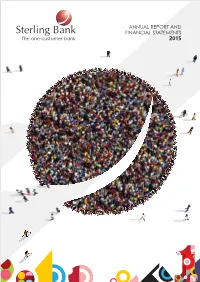 Annual Report and Financial Statements