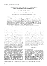 Preparation and Some Properties of a Nanocomposite of Polyacrylonitrile with Acetylene Black