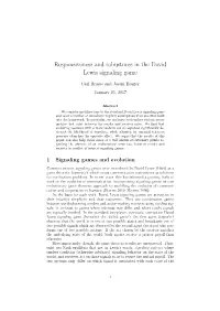 Responsiveness and Robustness in the David Lewis Signaling Game