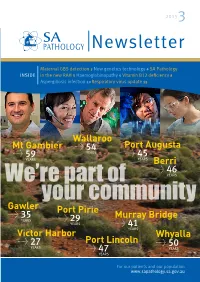SA Pathology Newsletter 3 Issue 3