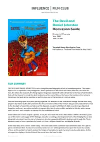 The Devil and Daniel Johnston Discussion Guide