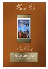 In Loving Memory Of