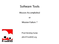 Software Tools