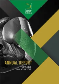 Annual Report 2019/2020 Financial Year