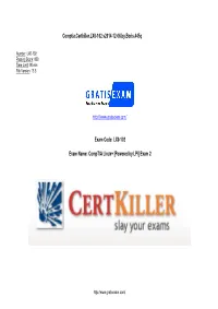Comptia.Certkiller.LX0-102.V2014-12-06.By.Boris.445Q